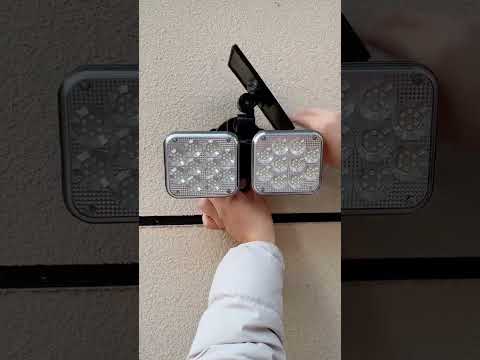 Top-Rated Solar Light for Gardens and Walls Double-Head Brightness