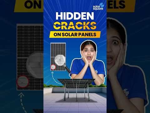 Micro Cracks in Solar Panels – Can They Bring Down Solar Power Output? #shorts