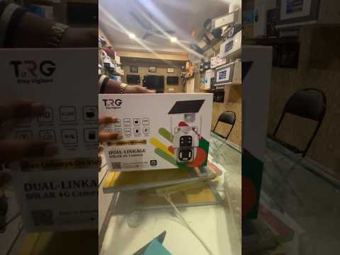 Solar camera Unboxing 👍#solar #camera #cctv #solarsystem #technology