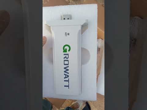 Kuwait solar panels system installation 7#painel590W#4 battery 200Ah#growatt#hybrid inverter