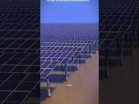 Solar panels in China…..              #facts #science #maths #knowledge #fyp #shorts #reels #viral