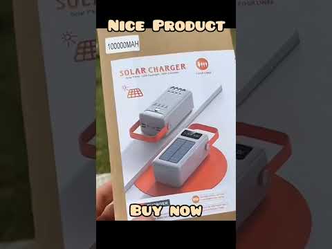 150000mah Solar Power Bank  Built-In 4 Output #shopeetagtowin #ShopeeTagToWin