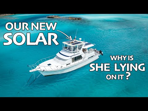 Boat Life with LIMITLESS POWER – BougeRV YUMA 200W CIGS Solar Panels – EP99