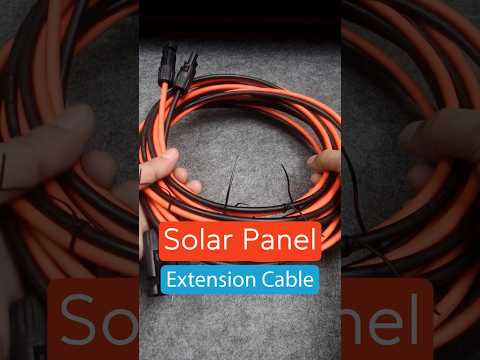 Solar Panel Extension Cable 10AWG and 12AWG up to 30 ft.