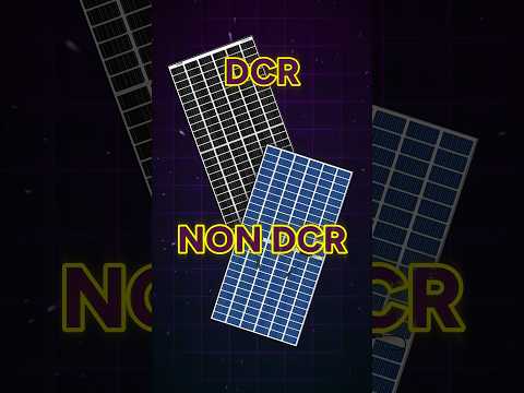 DCR vs NON DCR Solar Panel | घर के लिए कौन सा सोलर पैनल बेस्ट है?