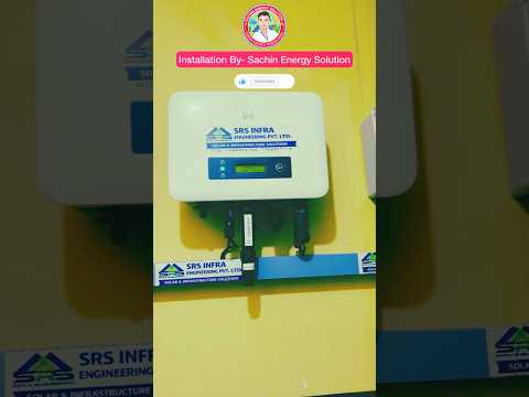 3Kw #Tata Power Solar System #motivation #ongridinverter #ongrid #electrical #solarpanel #shorts