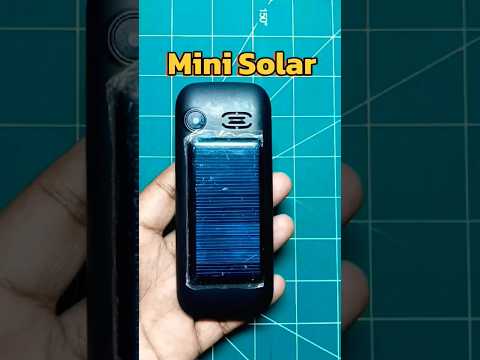 Mini Solar Panel 5V 60MA For Mobile Battery Charging And Generating Electricity #solar #solarpanel