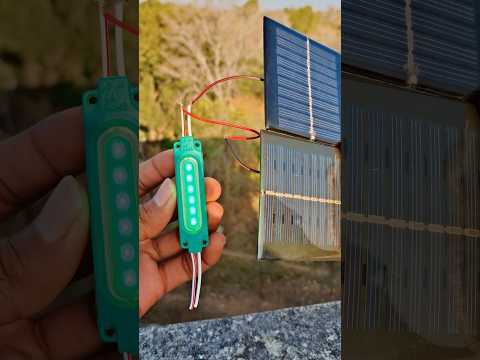 12v led light with solar panel #solarpanels #youtubeshorts
