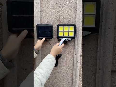 Motion-Sensing Solar Light That Saves Power Automatically