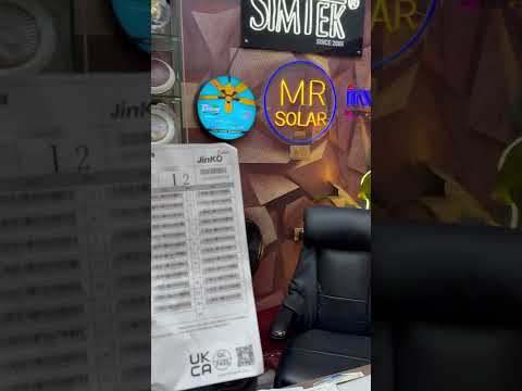 Jinko n type 590 watt solar #solarsystem #solarenergy #youtubeshorts #shortsfeed #viralvideos