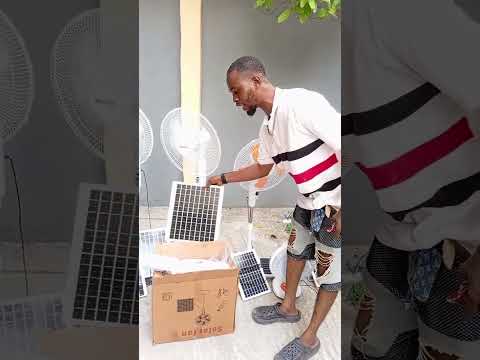 We sell the best solar fan together with the solar panel text us today and get yours delivered 8162
