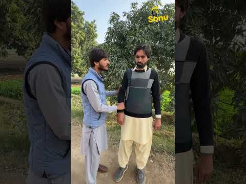 Solar panels ka tax or gareeb ka bucha  funny video #comedyfilms #funny #sonu cousins #shorts #zam