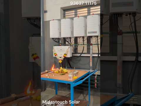 144KW On-Grid Solar Power Plant / Best Solar company in Tamilnadu for industrial and residential