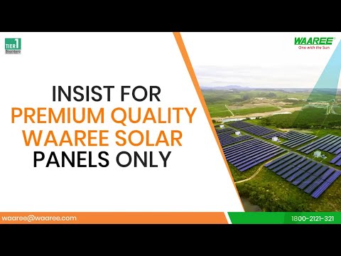 Waaree – India’s Best Solar panels | Tap into Solar Power and Light Up Your World!
