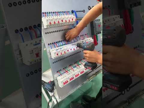 solar panels install project for electrical DC panel install project #solarmodules #electrical #elec