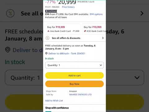 WAAREE topcon 595 watt solar panel price in 2026
