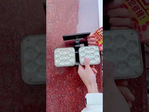 This Double-Headed Solar Light Makes Outdoor Spaces Safer