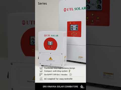 UTL SOLAR HYBRID INVERTER HIGH FREQUENCY#utlsolar#utlinverter#hybridsolar#hybrid#shortvideo#tamil