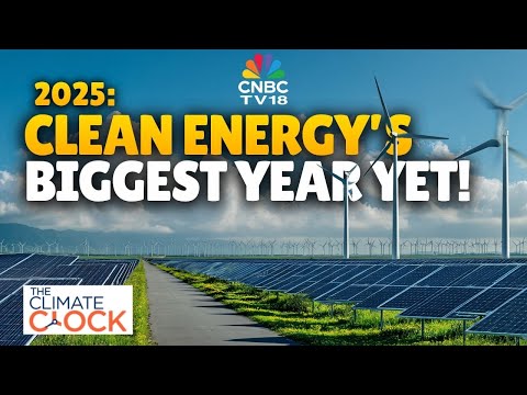 China Crosses 1,000 GW Of Solar Power| 2025: Global Renewable Energy Turning Point| Climate Clock 4K