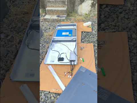 Solar Light Dual Mode Men And Solar Both Supply Operated #electrical