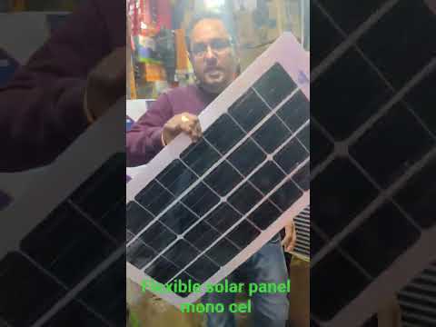 solar flexible mono cell panel 60watt 12volt hai efficiency cell phone no 9873460843