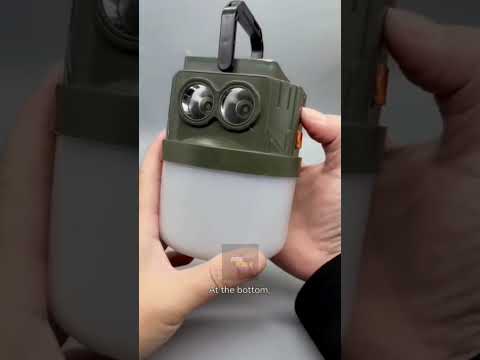 Multi-Function Solar Emergency Light #shorts