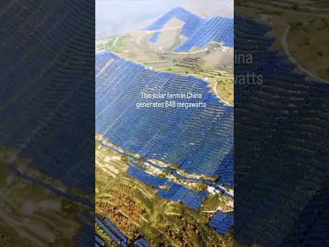 Worlds Largest Solar Panel Farm | Powers 150k+ Homes!