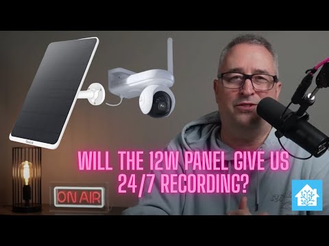 Comparison between the 12W and the 6W Reolink Solar Panel Options