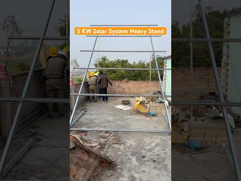 5 Kw Solar System High Rise Stand |Solar Panel Stand | 5 Kw Solar System Stand |Solar Stand For 5 Kw