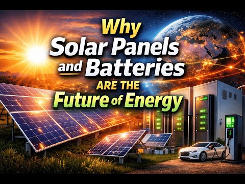 Why Solar Panels and Batteries are the future of energy