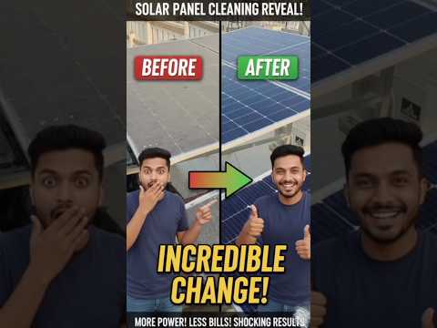 solar panel cleaner brush #shorts #trending #viral #rail #youtubeshorts #ytshorts