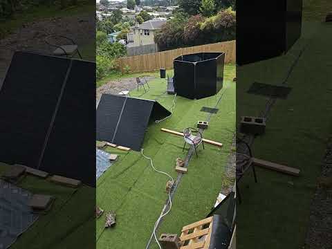 Solar panels part 5 , cloudy, rainy , then 450W