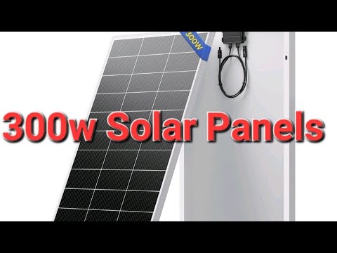 (6) 300 watt Solar panels came in in perfect condition. 1800 watts