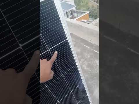 Adani 615 wp Topcon solar panel mono halfcut Bifacial