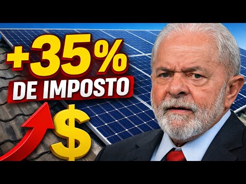 NOVA TAXA: Painel Solar Vai Encarecer 35%!