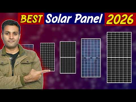 Which Solar Panel Is Best For Home Use In India | Best Solar Panels 2026