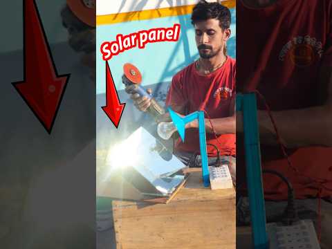 Homemade solar Free Energy from mirrors!  //#reels #shorts