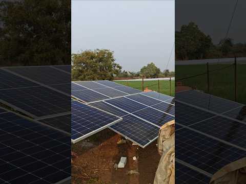 Mira energy 7.5 HP solar pump pani pressure ⚡😮🌎⚡#shorts #solarenergy #mirasolarpump #trending