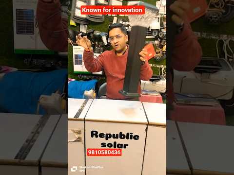 2 in one electric solar bollard #9810580436 #republicsolar