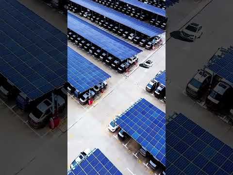 China is installing solar panels on mountains. #china #shorts