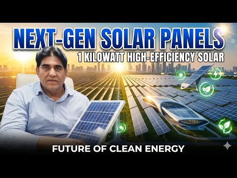 Next-Gen Solar Panels | 1 Kilowatt High-Efficiency Solar | Future of Clean Energy