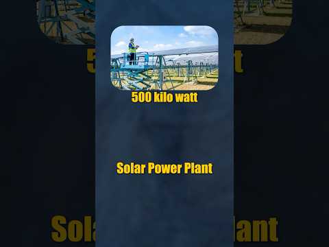 Turn land into a long-term cash-flowasset. A 500 KW Solar Power Plant.