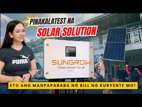 ZERO ELECTRIC BILL?, Baka eto na rin ang Solusyon mo! SUNGROW HYBRID INVERTER MG6RL/ Solar Setup