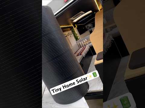 5×8 Tiny Home Solar Power with BougeRV Arch Pro Anti-Shading
