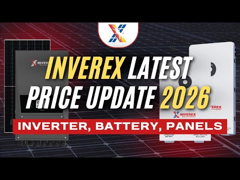 Inverex Latest Price Update 2026 | Inverex Inverter, Battery & Solar Panel Prices in 2026