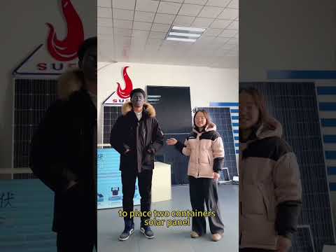 New customer from Africa placed 2 containers solar panels.#. Exportafrica#solartips #housesolar