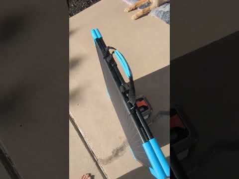 220w solar panel with soon to be 400w option easy setup, power, a mini fridge and more.