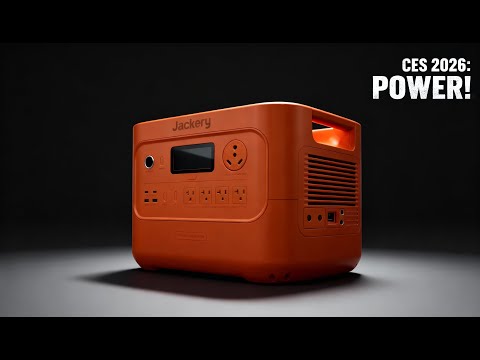 Jackery CES 2026 Booth Tour | New Solar Power Stations & Tech
