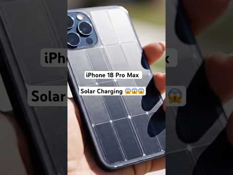 iPhone 17 Pro Max Solar Power Concept 🔆✨ #Shorts #FutureTech #iPhone