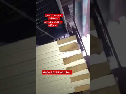 Jinko Bi Facial X20 Hot 3 Series  | Solar panels delivery #solar  #solarenergy  #fyp #trending